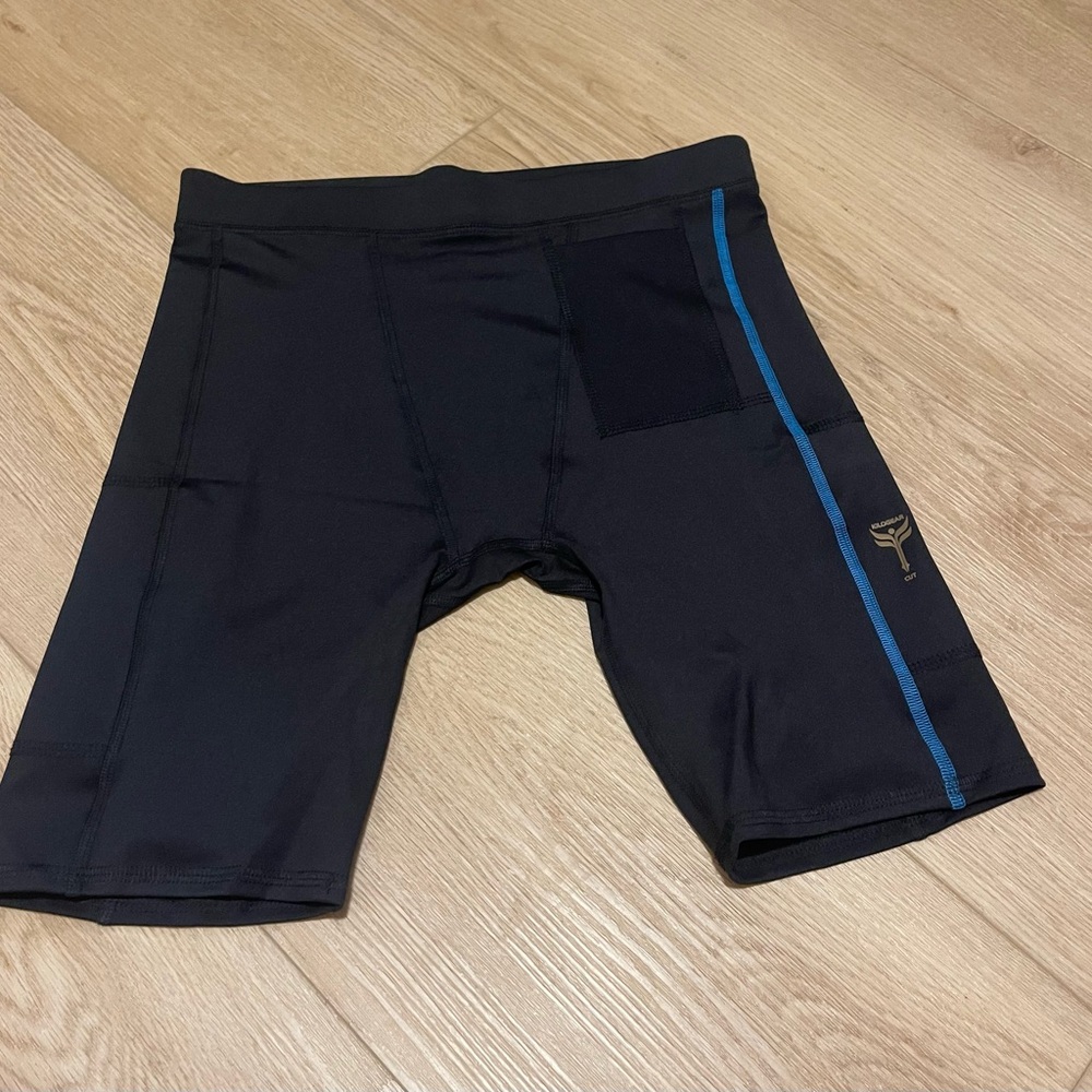 KILOGEAR Men’s MICRO Foundation Shorts Solid Black XL